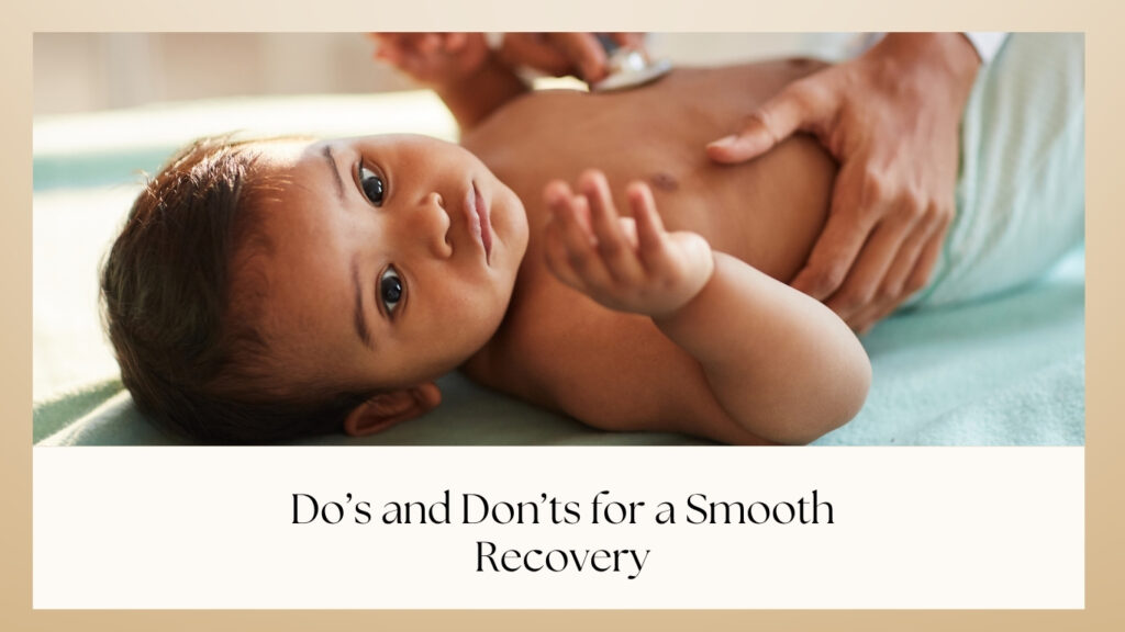 Do’s and Don’ts for a Smooth Recovery